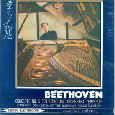 Vinil Beethoven - Li Mingqiang, Symphony Orchestra Of The Romanian Radiotelevision, Conducted By : Iosif Conta ? Concerto No. 5 For Piano And Orchestr foto