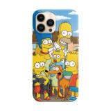 Husa compatibila cu Apple iPhone 14 Pro model The Simpsons, Silicon, TPU, Viceversa