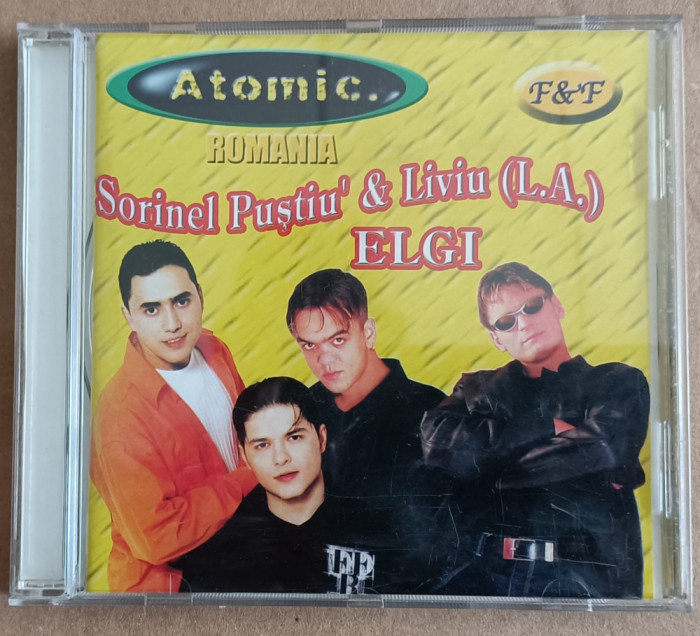 cd cu muzică rom&acirc;nească, Sorinel Pustiu, Liviu Varciu L A, ELGI, Atomic,,manele