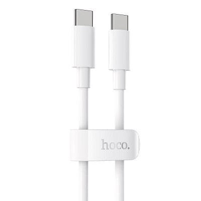 Cablu Date si Incarcare USB Type-C la USB Type-C HOCO X51, 2 m, 100W, Alb foto