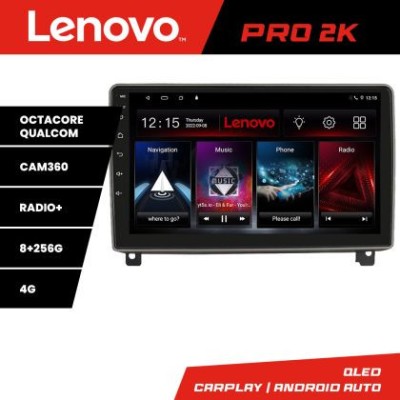 Navigatie Peugeot 407 2004-2011 8 core QLED 2K 8+256 360 Android Waze USB Navigatie Internet Youtube Radio Lenovo CarStore Technology foto