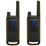 Statie radio Motorola Talkabout T82 Extreme Twin Pack two-way radio 16 canale Black, Orange