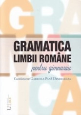 Gramatica limbii romane pentru gimnaziu - Gabriela Pana Dindelegan (coord.) foto