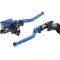 Set pompa frana + maneta ambreaj rabatabile, culoare albastru Cod Produs: MX_NEW CNC90011B