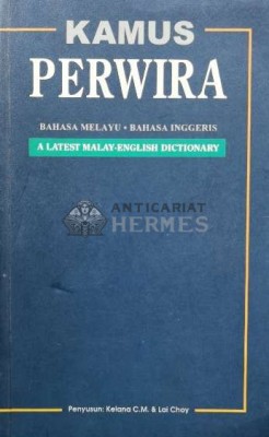 A latest Malay-English dictionary - 1998 - Kamus Perwira (XX1004) foto
