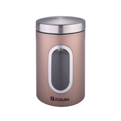 Recipient depozitare 1500 ml, inox - Zokura foto
