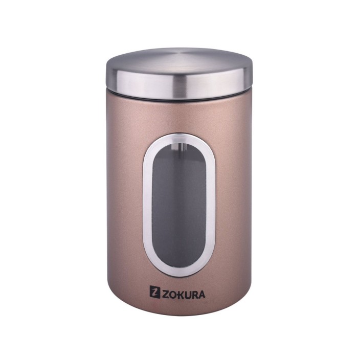 Recipient depozitare 1500 ml, inox - Zokura