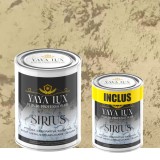 Vopsea Decorativă de Lux Sirius &ndash; Maro Alună | Pachet 3 Litri (2L + 1L Inclus), Finisaj Perlat cu Perle de Sticlă -Toro Decor, YaYa Color