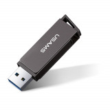 Stick de Memorie USB 32GB - USAMS Rotable (US-ZB195) - Iron Gray, 32 GB
