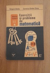 Grigore Gheba - Exercitii si probleme de matematica pentru clasele V-IX