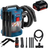 Bosch GAS 18V-10 L + GBA - Aspirator 90 mbar accesorii + Acumulator Li-Ion 18 V 5 Ah