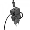 Incarcator Retea Cu Cablu Lightning HOCO N62, 30W, 3A, 1 x USB-C, Negru, Apple