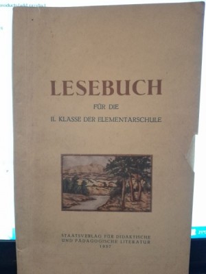 Lesebuch fur die klasse der elementarschule foto