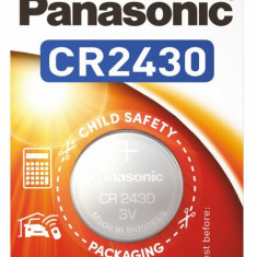 Baterie Panasonic CR2430 3V litiu CR-2430L/1BP set 1 buc.