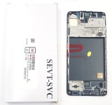 Display LCD cu Touchscreen si Rama Samsung Galaxy A51 A515F Original Negru