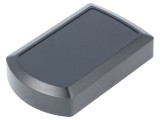 Carcasă universală ABS neagră 46x73x17mm cu șuruburi