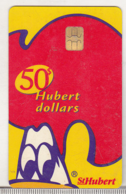 bnk card Cartela de colectie - Canada - St Hubert Rotisseries foto