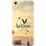 Husa silicon pentru Xiaomi Redmi Note 5A, Believe In Yourself