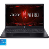 Laptop Gaming Acer Nitro V 15 ANV15-51-5436 cu procesor Intel&reg; Core&reg; i5-13420H pana la 4.6 GHz, 15.6, Full HD, IPS, 144Hz, 16GB DDR5, 512GB SSD, NVIDI