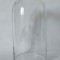 Antic Glob sau Fanal de cristal suflat, H 27cm