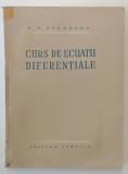 CURS DE ECUATII DIFERENTIALE de V. V. STEPANOV , 1955