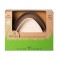 Set 2 farfurii, eKoala, BIOplastic, White/Brown