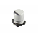Condensator SMD, impedanta joasa, 10&micro;F, 25V DC, EEEFK1E100R