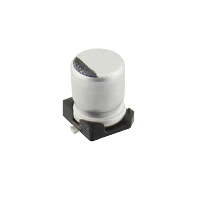 Condensator electrolitic, SMD, 4.7&amp;micro;F, 50V DC, SR PASSIVES, CE4.7/50-SMD, T139808 foto