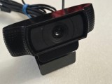 Camera web Logitech HD Pro C920, Full HD, Negru, Microfon - poze reale