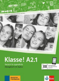 Klasse! A2.1. &Uuml;bungsbuch mit Audios - Paperback brosat - Bettina Schwieger, Sarah Fleer, Tanja Mayr-Sieber, Ute Koithan - Klett Sprachen