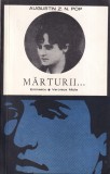 Augustin Z. N. Pop - Marturii. Eminescu. Veronica Micle