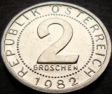 Cumpara ieftin Moneda 2 GROSCHEN - AUSTRIA, anul 1982 *cod 4254 = A.UNC, Europa