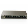 Switch 8 porturi PoE, 1 port uplink RJ45, 10/100Mbps - TENDA TND-TEF1109P-8-63W