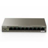 Cumpara ieftin Switch 8 porturi PoE, 1 port uplink RJ45, 10/100Mbps - TENDA TND-TEF1109P-8-63W