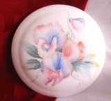 CASETA BOMBONIERA PORTELAN ENGLEZESC AYNSLEY MODEL LITTLE SWEETHEART 10.5 CM