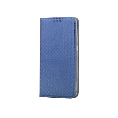 Husa Piele OEM Smart Magnet pentru Samsung Galaxy A40 A405, Bleumarin foto