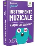 Carti de joc educative. Instrumente muzicale