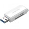 Cititor Card USB 3.0 UGREEN CM104, SD - microSD, Alb