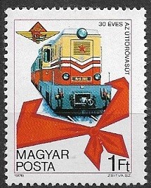 C1551 - Ungaria 1978 - Tren neuzat,perfecta stare foto