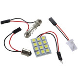 Placa LED SMD 5050 45*25mm 12V lumina alba calda COD: PT8 ManiaCars