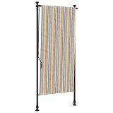 Cumpara ieftin Jaluzea rulou de exterior galben/alb 100x270 cm tesatura/otel