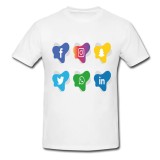 Tricou &quot; Social media 10 &quot;
