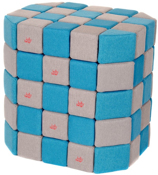 Set constructie MAXI JollyHeap BASIC Magnetic Blocks 1323 100 pcs.