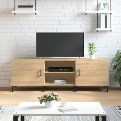 Gossi comoda tv, stejar sonoma, 150x30x50 cm, lemn compozit foto