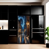 Folie imprimata color pentru decor Frigider, dimensiune 200 x 90cm, model: AVX-FR30, AVEX