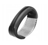 Cumpara ieftin Zdrobitor de usturoi, otel si ABS, 10,5x7x5 cm, negru/gri