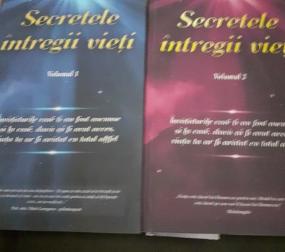 SECRETELE INTREGII VIETI VOL. I,II ELENA IULIANA NEAGU, JOHN YORGOS foto