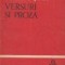 Versuri si proza
