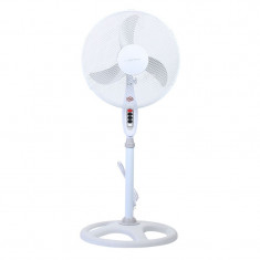 Ventilator cu picior, 3 viteze, oscilatie 90°, inaltime reglabila, esperanza