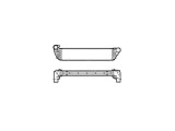 Intercooler Renault Espace 4 (JK) 04.2006-2015, Laguna 2 (G), 08.2005-2007, motor 2.0 dci 110kw, diesel, cutie manuala, cu/fara AC, aluminiu brazat/p